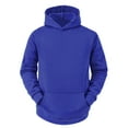 thumbnail image 5 of Lars Amadeus Men's Plush Lined Pullover Hoodie Sweatshirts with Pocket, 5 of 6