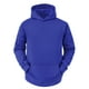 thumbnail image 1 of Sudadera con capucha con forro de felpa para hombre Sudaderas con capucha de manga larga sólida con bolsillo Azul S, 1 of 6