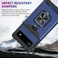 thumbnail image 7 of Tarise for Google Pixel 6a Case with Card Holder Ring Kickstand Slide Camera Cover Pixel 6a 5g Case Heavy Duty Protection Shockproof Rugged Protective for Google Pixel 6a Phone Case Cover 2022, Navy, 7 of 7