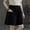 Black, variant on Women's Shorts Plus Size with Pockets Summer Loose Casual Straight Leg Cargo Shorts