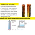 thumbnail image 4 of 60pc EXELL EB-R6 AA Super Heavy Duty Eco Friendy Battery SUM4, LR6, LR6A, HP7, 4 of 6