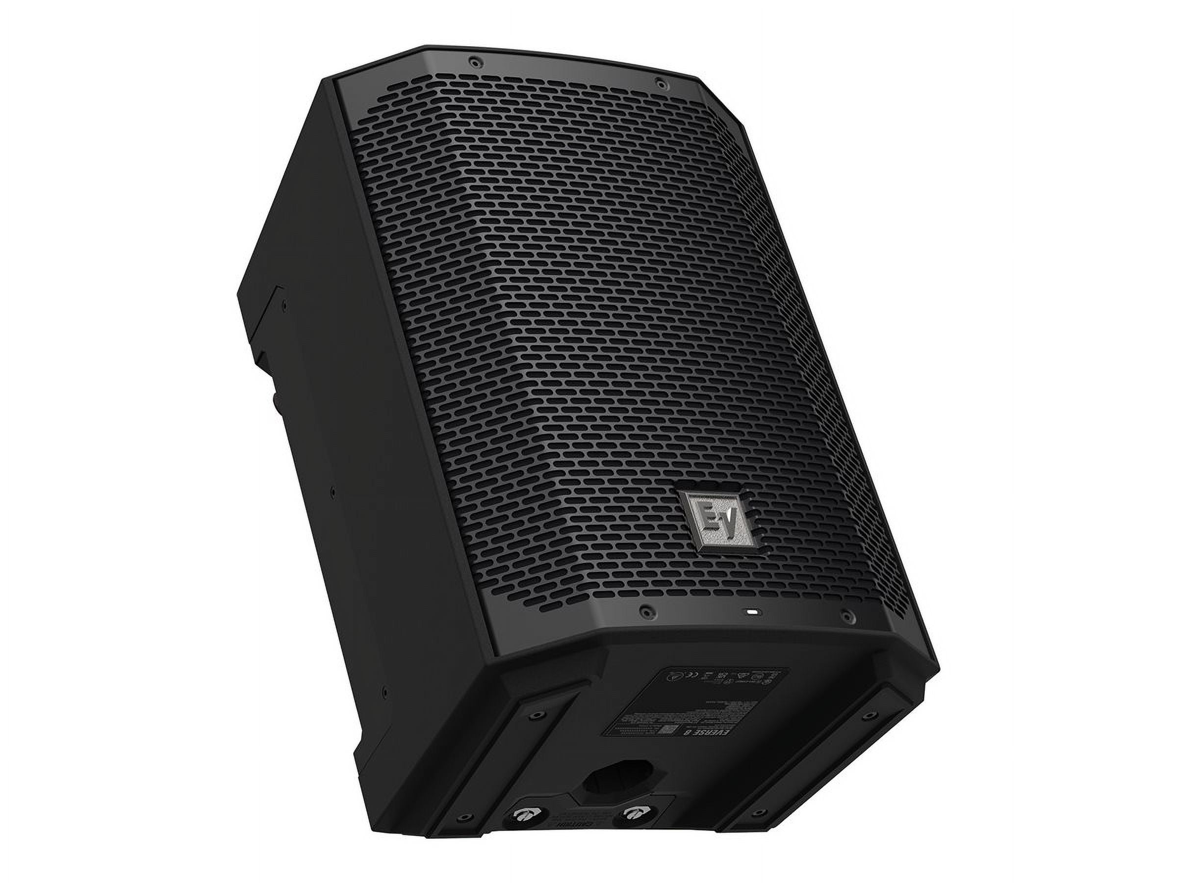 "ElectroVoice EVERSE 8"" 2Way Wireless Speaker, Battery Powered, Bluetooth, Feedback Suppression, Music Ducking, Black"  (图3)