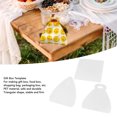 thumbnail image 3 of Gift Box Template, PET Triangular Shape Stereoscopic Box Cutting Dies Sewing Stencil Kit, DIY Crafts Template for Food Carrier Packaging Case Making, 3 of 7