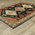 thumbnail image 3 of PowerSellerUSA Moretti Overture Collection Premium Wool Blend Southwestern Area Rug, Washable Modern Area Rug with Traditional Geometric Design, Non-Slip Low-Pile Spot Clean Rugs for Home Décor, 3 of 4