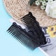 thumbnail image 3 of 4pcs Simple Hair Combs Plastic Hair Combs Inserted Comb Hair Accessories for Women Girls (Black Combs and Coffee Combs 2pcs/Each), 3 of 3