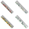 thumbnail image 1 of WHEANG Cute Centimeter Ruler No Scale Clear Plastic Flower Rulers Girly Metric Measuring Rulers 6 Inch Straightruler For Drafting Student, 1 of 9