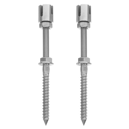 CTIRCHIU 2-Pack Stainless Steel Plant Clips for Garden Trellis and Cable Support Climbing Accessories Easy Installation