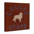 thumbnail image 4 of Stupell Industries Vintage Collie State Novelty & Humor Painting Wrapped Canvas Art Print Wall Art, 17 x 17, 4 of 8