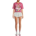 thumbnail image 4 of Warner Bros. Women's Plus Size Looney Tunes, 3-Piece Shorty Sleep Set, 4 of 6