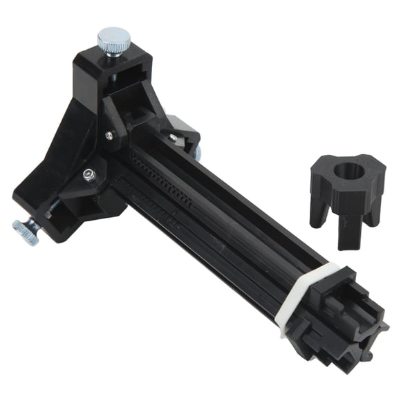 Jig Fletching, Forte Échelle Claire Réglable 3D Jig ABS pour Arbres 3.6-10mm Noir