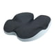 thumbnail image 5 of Cojín de asiento para silla, almohada de espuma viscoelástica lavable, cojín para silla de escritorio para el hogar Gris oscuro, 5 of 9