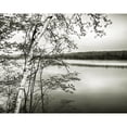 thumbnail image 3 of Murray, Chris 24x20 Black Modern Framed Museum Art Print Titled - Adirondack Reflections, 3 of 5