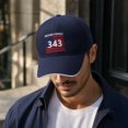 thumbnail image 5 of WULMLEO 911 Hat Never Forget 343 Cap Embroidered 9/11 Memorial Caps Men Women American Flag Patriotic Baseball Hats G One Size, 5 of 6