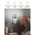 thumbnail image 4 of Night Lights Auto Sensor Cow Shower on Bathtub Plug-in LED Nightlights Lamp Dusk to Dawn for Living Room, Bedroom, Bathroom, Hallway, Stairways Home Wall Decor, Sunflower Funny Animal Night Light, 4 of 9