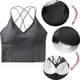 thumbnail image 2 of Sujetador deportivo con aros y tirantes finos para mujer, sin aros, push up, 2 of 4