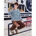 thumbnail image 2 of Arshiner Toddler Boy Crewneck Graphic Sweatshirt Long Sleeve Teddy Bear Sweat Shirt Cute Pullover Top for Kid, 2 of 6