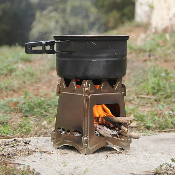 Folding wood stove backpacking sale