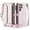 Pink, variant on TECH CIRCLE for Samsung Galaxy S25 Ultra Case, Women men Multi-Function Wallet Case with Stand RFID Blocking Featuring Magnetic Closure Zipper S Pen Holder includes Shoulder Strap Wrist Strap,Purple