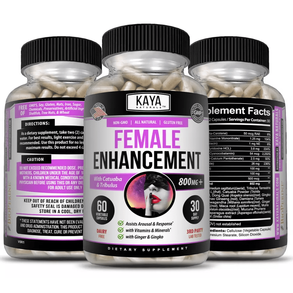 Kaya Naturals Female Enhanc-ement 60 Capsules