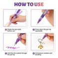 thumbnail image 5 of Nail Art Pens Set 12 Colors Nail Art Markers,2025 Nail Polish Pens Drawing Painting Pen for Home Salon,Quickly Dry Nail Art Nail DIY Decoration for Adult, 5 of 8