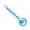 Blue, variant on Pull String Water Blaster Toy, Cute Pet Water Spray Toy, 11.8in Outdoor Water Fight Summer Pool Beach Yard Party Play Gift, Red