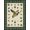 Green Brown Beige, Pattern 11, variant on ODIKA 8'x10' Washable Area Rug Hunting Mallard Fishing Reel Cattail Border Theme Vintage Lure for Living Room, Under Sectional, Family , Durable, Non-Slip