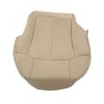 thumbnail image 3 of Front Driver  Cover, Car  Protector Nonslip PU Leather Soft Comfort Easy Clean  For Automotive Beige, 3 of 8