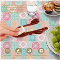 thumbnail image 6 of Pioneer Flower Floral Print Pattern Round Tablecloth 60 X 60 Inch, Wrinkle Resistant Wipeable Table Cloth for Kitchen Dining Picnic Patio Party, 6 of 6