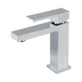 thumbnail image 2 of Stylish Single Handle Polished Chrome Bathroom Faucet B-112C, 2 of 13
