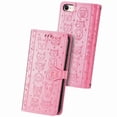 thumbnail image 2 of Funda Cartera FOXDOCK para iPhone 8/7 , Flip PU con Relieve de Gatos y Perros, Tarjetero y Soporte, 2 of 6