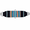 Serape Roper, variant on 32" Western 23-Strand Wool Knitted Straight Cinch Girth Turquoise Serape 97133R-32