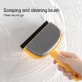 thumbnail image 4 of 2 In 1 Window Cleaning Tool Squeegee Sponge Scrubber Scraper Cleaner Brush For Shower Door Bathroom Glass, 4 of 8