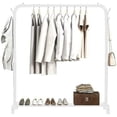 thumbnail image 1 of Perchero Móvil Organizador Para Ropa Practiksa Rack Con Zapatera Ruedas Giratorias Color Blanco, 1 of 6
