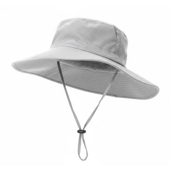 UPF 50 Boonie Hat for Men & Women - Cooling Wide Brim Sun Hat with UV Protection for Safari, Hiking, Beach, Fishing
