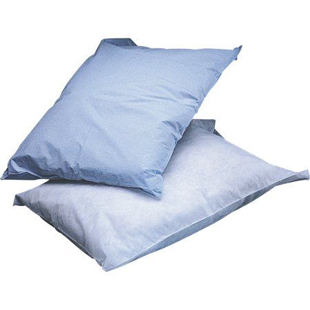 UPC 080196161549 product image for Medline NON24346 Pillowcases Poly Tissue Disposable 100/BX Blue | upcitemdb.com