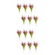 thumbnail image 3 of Billuyoard 6 unids/set paquete de plantas artificiales realistas-ampliamente utilizado en la decoración del hogar y espacios al aire libre buena Rosa roja 2piezas, 3 of 6
