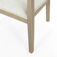 thumbnail image 6 of GDF Studio Ladieu Fabric Upholstered Wood 5 Piece Dining Set, Light Ash and Almond, 6 of 12