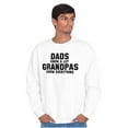 thumbnail image 5 of Grandpa Knows Everything Grandfather Men's Crewneck Sweatshirt Brisco Brands M, 5 of 6