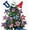 001, variant on Win s Way Decorative Garden Stake Caps - 10PCS Colorful 3D Toppers for Outdoor Support Rods, Patio & Yard