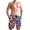 Glitter Leopard Print, variant on Dailycode Men's Quick Dry Swim Trunks Beach Shorts Casual Summer Board Shorts with Pockets, Glitter Leopard Print