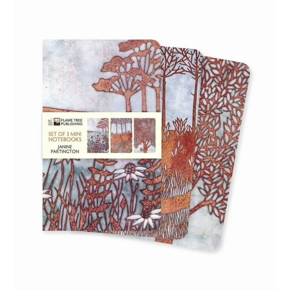 Mini Notebook Collections Janine Partington Set of 3 Mini Notebooks, (Hardcover)
