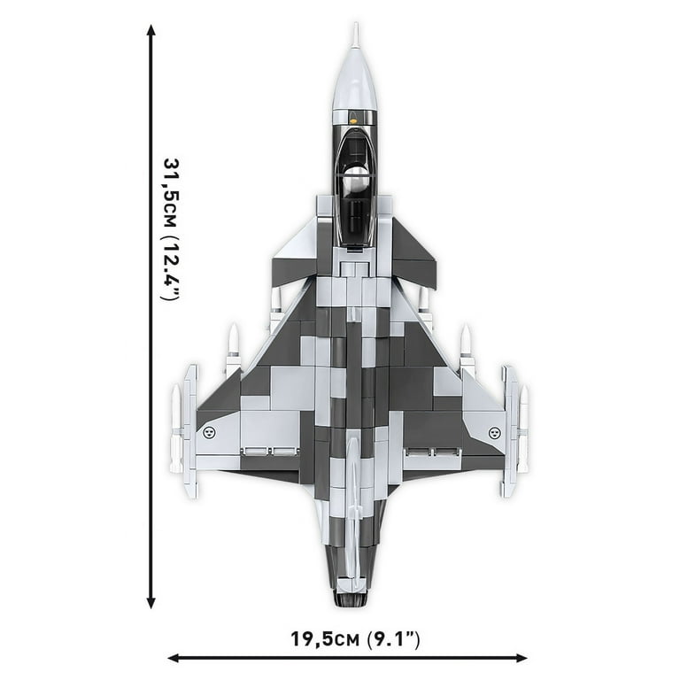 COBI Armed Forces SAAB JAS 39 Gripen E Plane - Walmart.com