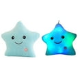 thumbnail image 4 of AuroraX Blue Throw Pillows for Sofa,Winter Lighted Personalized Stars Shaped Throw Pillow with LED light,Valentines Day Home Birthday Living Room Decoration Women Gifts, 4 of 9