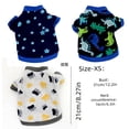 thumbnail image 2 of Small Dog Sweater XS Pet Clothes for Chihuahua Yorkie Teacup Breeds Soft Warm Fall Winter Apparel for Male Female 8.3 inches, 2 of 3