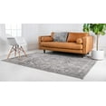 thumbnail image 3 of Rugs.com Oregon Collection Rug – 8' x 11' Gray Low-Pile Rug Perfect For Living Rooms, Large Dining Rooms, Open Floorplans, 3 of 9