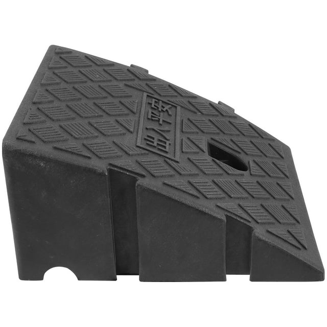 Mobutofu 1Pcs Black Plastic Slope Pad For Car Use With Triangular Shape And Anti-slip