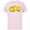 Soft Pink, variant on The Simpsons Bart Lisa Maggie - Short Sleeve Cotton T-Shirt for Adults - Customized-Yellow
