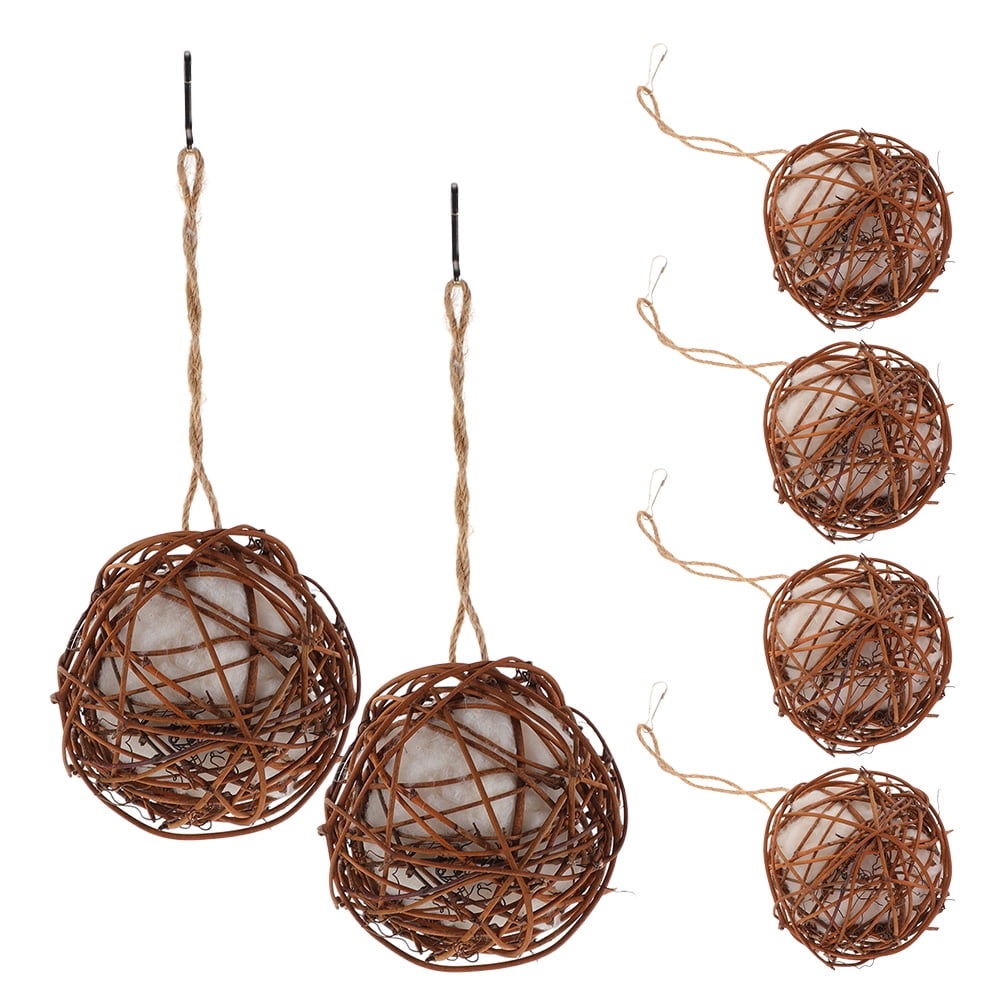 CTIRCHIU Parrot Chewing Hanging Bird Cage Accessories 6pcs for Parakeets