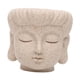 thumbnail image 5 of Maceta con cabeza de Buda, maceta para regalo, decoración de bonsái, organizador, florero para exteriores, contenedor de brochas de maquillaje para Estilo B, 5 of 8