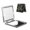 Square, variant on Deer Camo American Flag Camouflage Portable Double-Sided Face Mirror Square, Magnifying Compact Pocket Mirror with PU Leather Cover